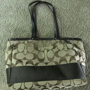 Coach diaper bag